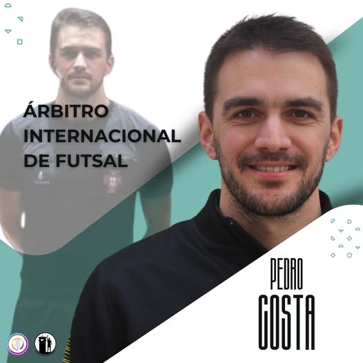 Pedro Costa Árbitro Internacional de Futsal